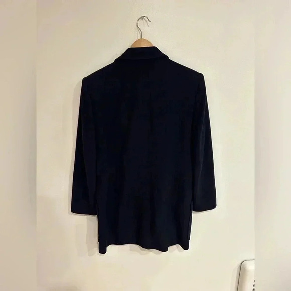 J. MCLAUGHLIN Vintage Wool Double Breasted Pea Coat Navy J Crew Ralph Lauren 8 - Picture 5 of 9